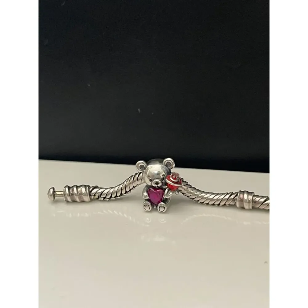 925 Sterling Silver teddy bear